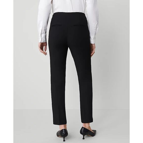 Ann Taylor Side Zip Ankle Pants | Bi-Stretch | Size 6 - Picture 5 of 10